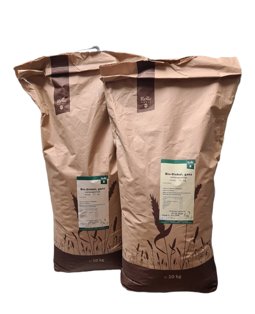 10 kg Bio Dinkel ganze Körner