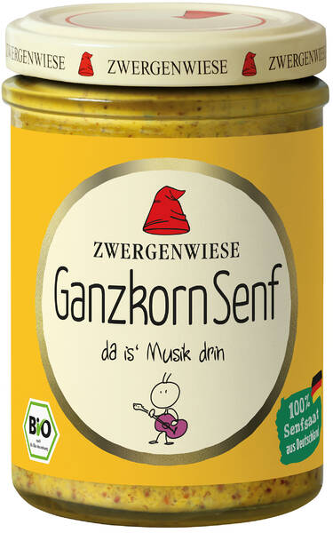 Senf Bio, Ganzkorn 160ml