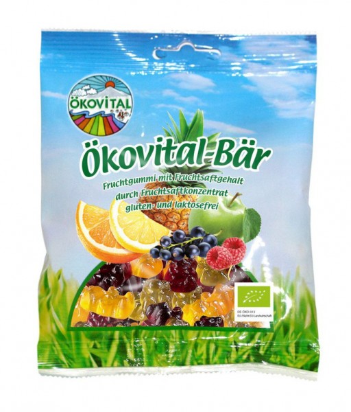 Ökovital Bär Bio 100g mit Gel. 