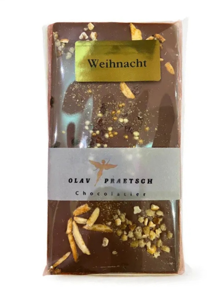Schokolade Weihnacht Vollmilch 33% 100g