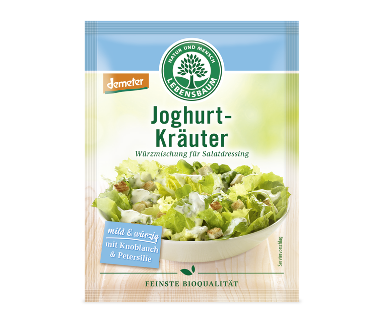 Salatdressing Joghurt Kräuter Bio 3x5g