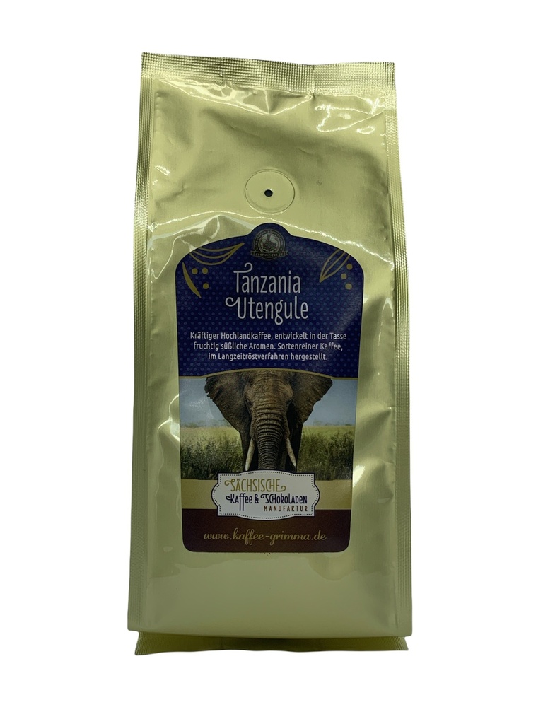 Kaffee Tansania Utengule gemahlen 250g 