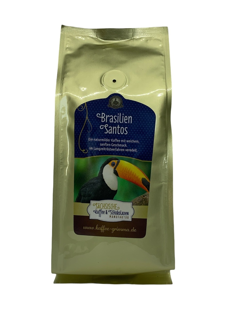 Kaffee Santos Brasilien Bohne 250g