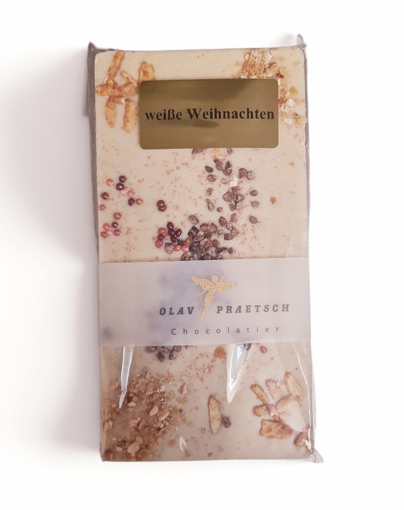 Schokolade weiße Weihnachten 100g
