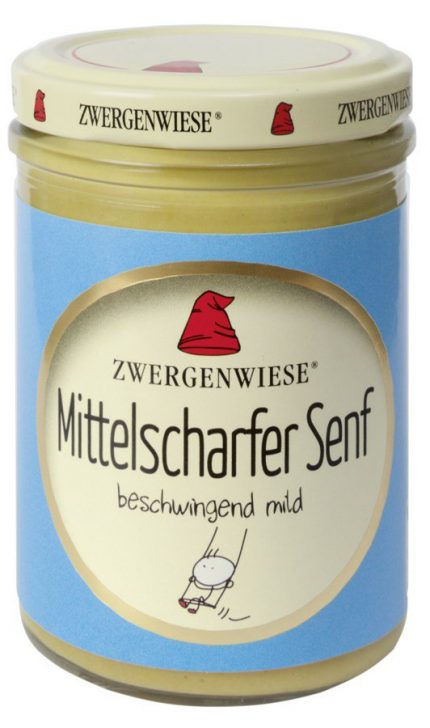 Senf mittelscharf Bio 160ml