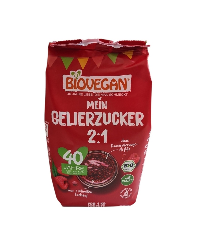 Gelierzucker Bio 2:1 500g biovegan