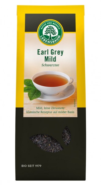 Earl Grey Mild Schwarztee Bio 100g