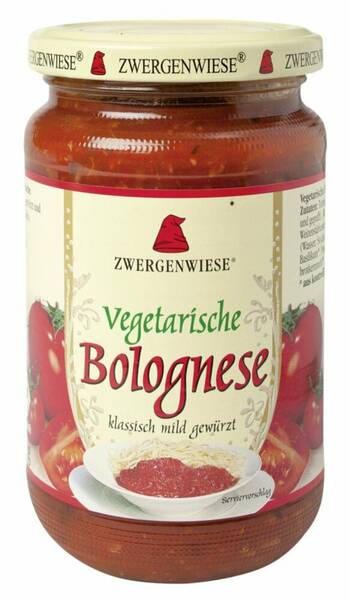 Vegetarische Bolognese Bio 340ml