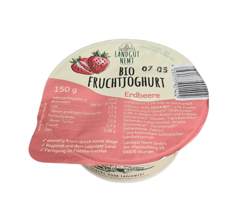 Bio-Fruchtjoghurt Erdbeer 150g