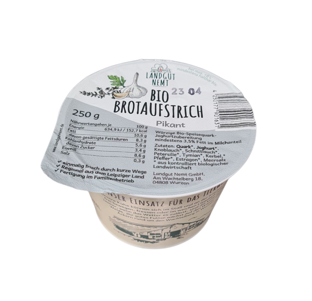 Bio-Brotaufstrich pikant 250g