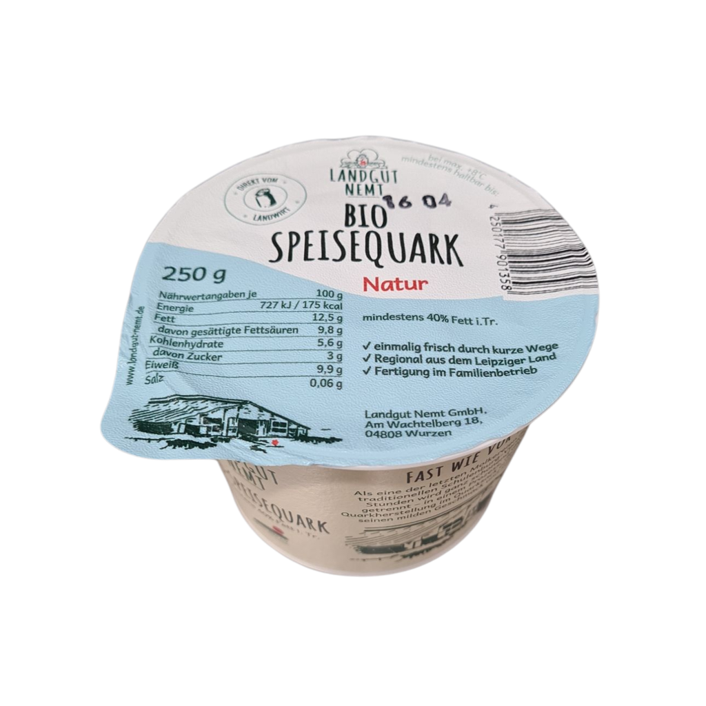 Bio-Speisequark Natur 250g