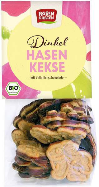 Dinkel Osterhasen Keks Vollmilch Bio 150g