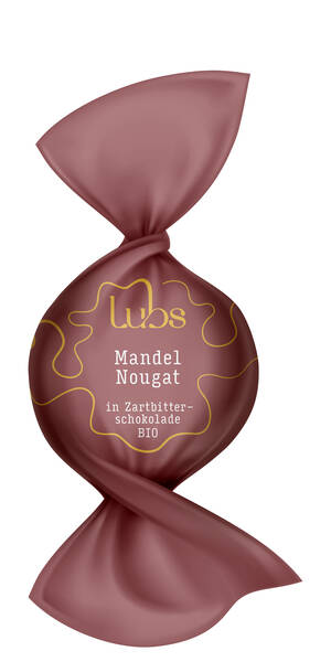 Confiseriekugel Mandelnougat Bio 19g