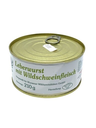 [301053] Wildleberwurst Dose 210g