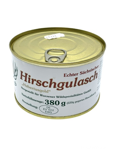 [301056] Hirschgulasch Dose 380g