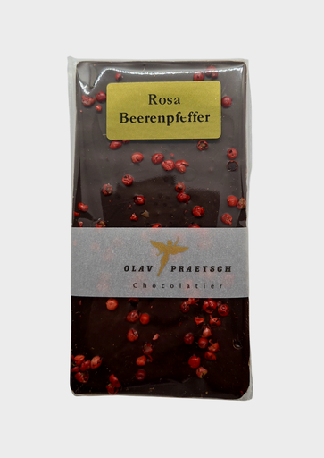 [311131] Rosa Beerenpfeffer Zartbitterschokolade 100g