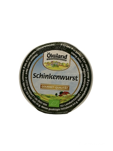 [301116] Schinkenwurst Bio 50g  