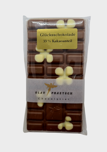 [311172] Glücksschokolade Vollmilch 33% 100g