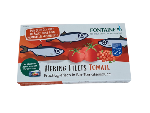 [304054] Heringsfilets in Bio-Tomaten-Creme 200g  