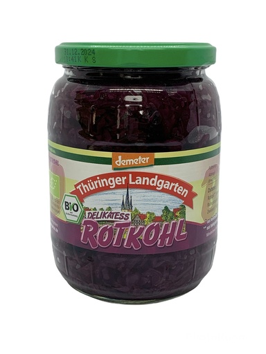 [304066] Rotkohl Bio 720 ml Thür.Landgarten