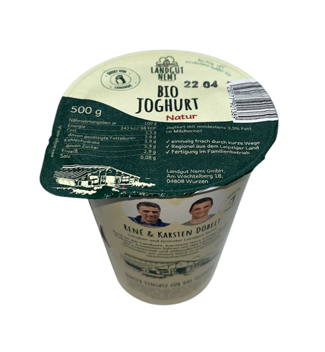 [113029] Bio-Joghurt Natur 500g