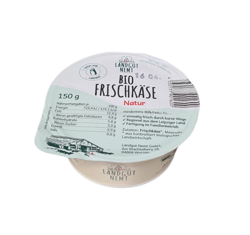 [116030] Bio-Frischkäse Natur 150g