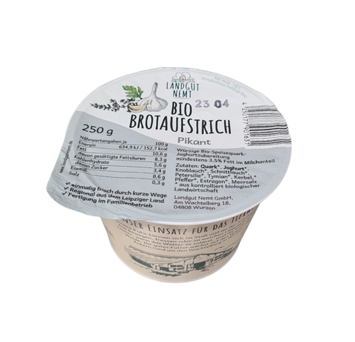 [116041] Bio-Brotaufstrich pikant 250g