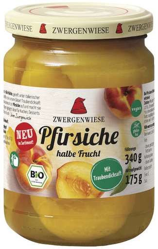 [304078] Pfirsiche halbiert Bio 340g