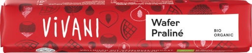 [311227] Schokoriegel Wafer Praliné Bio 40g